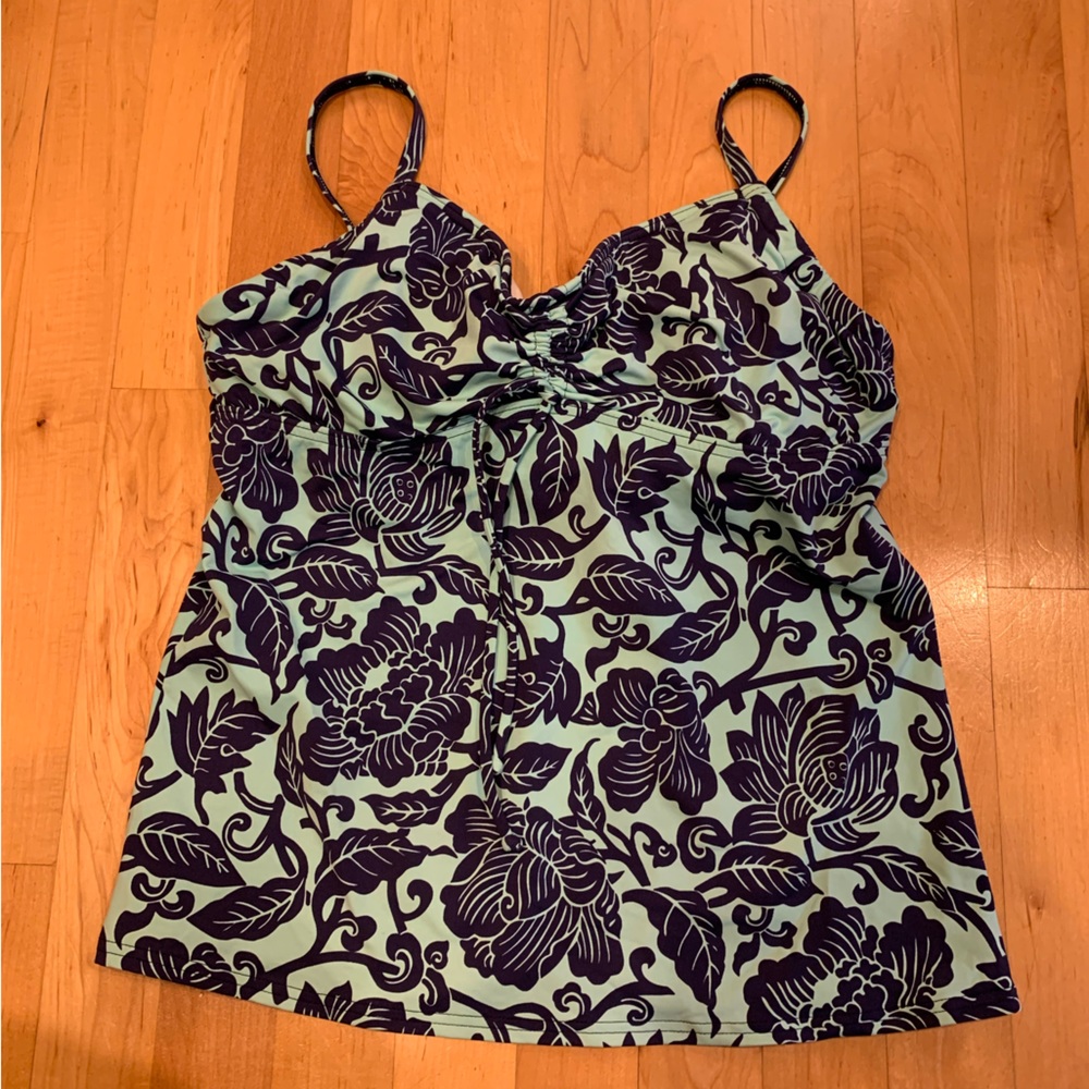 Lands End Tankini Swim Top